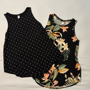 Two tank tops, size small
